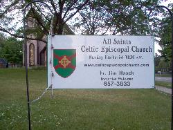 All Saints Church Sign