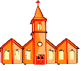 Red Church Clipart