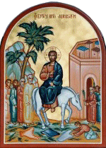 Palm Sunday Icon